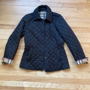 Burberry quilted coat